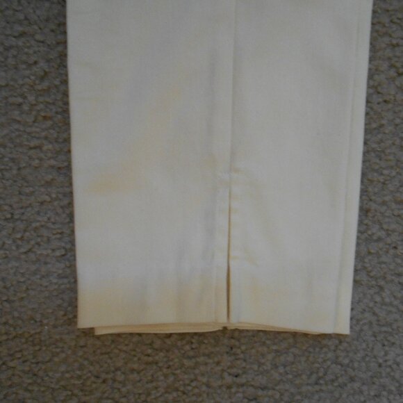 Women's Size 4 Butter Yellow Worthington Suit Jacket and Pants - Picture 4 of 7